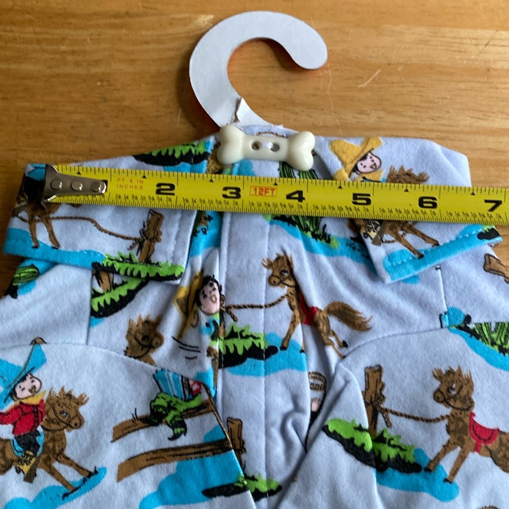 ! Vipoochy Pet Pooch boutique dog fabric suit size M new - Picture 7 of 11